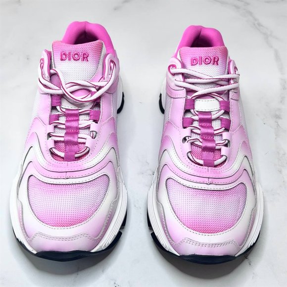 Christian Dior CD1 Pink Daniel Arsham Sneakers - Picture 3 of 10